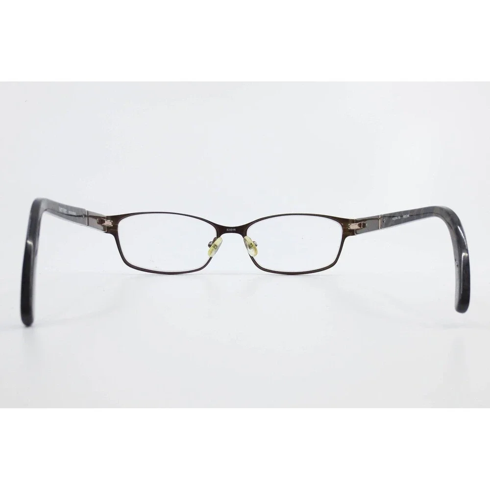 Karen Kane Wood Rose Mocha Brown Tortoise Eyeglass Frames 53-16-135 Rectangular